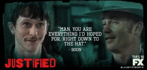 Justified Boon interview